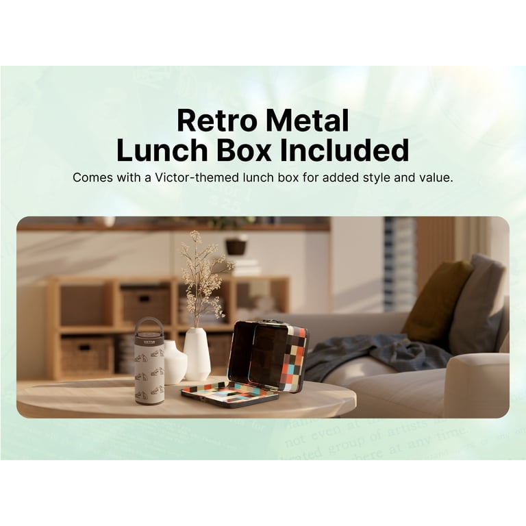 Victor Portable Bluetooth Speaker with Metal Lunch Box photo 7