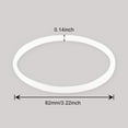 thumbnail image 3 of 3 Pack Rubber Gaskets Replacement Seal White O-Ring for Nutri Ninja Pro Blender Replacement for Ninja BL660 1100w BL770 1500w BL663 BL740 BL773CO BL780 BL780CO (3.22 inch Gaskets), 3 of 5