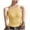 Yellow, variant on Uaswgudfs 2025 Women's Ribbed Knit Tank Tops Sleeveless Cami Racerback Halter Crewneck Shirts Movement Casual Blouse