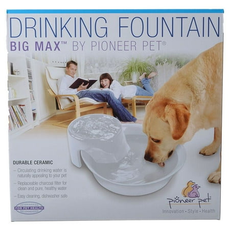 Pioneer Big Max Ceramic Drinking Fountain - White 128