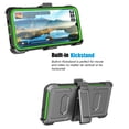 thumbnail image 5 of Tekcoo Phone Cases for Samsung Galaxy A54 5G 2022 6.4", [Built-in Screen Protector] Combo Holster Belt Clip [Heavy Duty] [Kickstand] Full-Body Rugged Holster Case -Green, 5 of 7