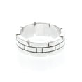 thumbnail image 3 of Pre-Owned Cartier Tank Française Ring With Diamonds White Gold (18K) Fashion Diamond Band Ring..., 3 of 9