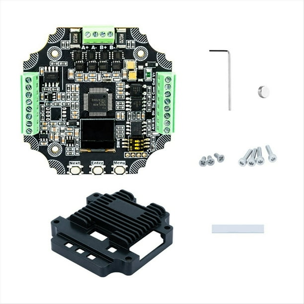 MKS SERVO57D RS485 MB PCBA NEMA23 Controlador de Motor Paso A Paso de Circuito Cerrado Impresora 3D CNC para Gen L FOC Silencioso y Eficiente