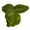 E, variant on EclipseJewels Flocked Easter Simulation Animal Ornaments, 8 Inch Soft Rabbit Figurine for Spring Office Desk Decor, Cute Plush Bunny for Easter Gifts and Crafts,A