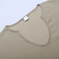 thumbnail image 6 of Mens T Shirts Short Sleeve V-Neck Shirt Basic Beige T-Shirts Work Shirts for Men, 6 of 7