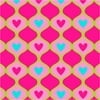 David Textiles Diamond Hearts - 60" Anti