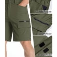 thumbnail image 7 of Generic Men's Summer Tactical Work Shorts Casual Hiking Cargo Shorts Lightweight Outdoor Fishing Short Pants, 7 of 7