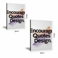 thumbnail image 4 of Encourage Quotes Design Canvas Wall Art, 4 of 8