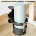 thumbnail image 4 of Bottle Desk Cup Holder Rotating Clip On Bottle Organizer Storage Rack for Coffee Drink Mugs Water Bottles, 4 of 7