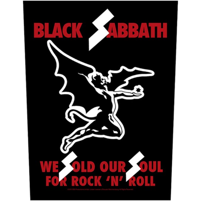 Black Sabbath - Parche We Sold Our Souls (Negro, Blanco, Rojo)