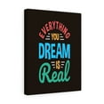 thumbnail image 5 of Inspirational Wall Art  Everything You Dream Is Real Wall Art Motivation Wall Decor for Home Office Gym Inspiring Success Quote Print Ready to Hang Unframed, 5 of 16