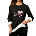 thumbnail image 7 of Karight Breast Cancer Sweatshirts for Women Lightweight Long Sleeve Pink Ribbon Shirts Causal Dressy Supporter Survivor Tops, 7 of 7