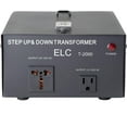 thumbnail image 1 of ELC T-2000UD T-2000+ Convertisseur de Tension 2000 Watts - Monter/abaisser - 110V/220V - Protection de Disjoncteur - Robuste [Garantie 3 Ans], 1 of 4