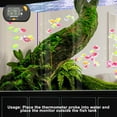 thumbnail image 4 of Fiogavroetic Upgrade Model Fish Tank Temperaturer Reptile Turtle Suction Cup Pet Aquarium With Probe Impervious To Water Electronic Temperaturer, 4 of 6