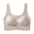 thumbnail image 3 of Ahabrexf Women's Wireless Bras Seamless Pullover Style Padded Bralettes with Removable Cups, Soft No Underwire Everyday Sleep Bra, 3 of 9