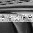 thumbnail image 3 of Ultra Soft Sheets-16 Deep Pocket- 1800 Thread Count Percale Egyptian Microfiber Bed Sheets Wrinkle, Fade and Stain Resistant King Size Grey 4 Pieces, 3 of 4