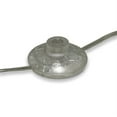 thumbnail image 3 of Evelyn&Zoe Verona Arc Floor Lamp with Glass shade in Brass/Seeded, 3 of 11