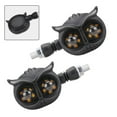 thumbnail image 4 of Projecteur de Moto Hibou LED Clignotant 12V Bicolore, 4 of 9