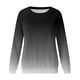 thumbnail image 4 of Gibobby Casual Sudadera para Mujer Sudaderas de Halloween para mujer camisetas de otoño y día festivo con cuello redondo(Negro,M), 4 of 4