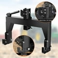 thumbnail image 3 of BeesClover 3-Point Quick Hitch for Tractors with 3000 LBS Lifting Capacity, Compatible with Category 1 Tractors, Attachment Between Lower Arms, Includes 2 Receivers, 3 of 7