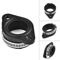 KDJ 32mm 34mm Carb Flange Intake Adapter Manifold Boot For Mikuni 30-34 Carburetors