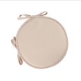thumbnail image 1 of Gupgi Tie-on Coussin de Siège de Chaise Ronde, Coussin de Chaises Douces de Couleur Unie, 1 of 4
