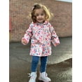thumbnail image 6 of Arshiner Girl Baby Kid Waterproof Hooded Coat Jacket Outwear Raincoat Hoodies, 6 of 7