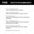 thumbnail image 2 of MAX Advanced Brakes - Brake Kit For 2011-2021 Jeep Grand Cherokee (13.78" Dia Fr Rotor) | Carbon Ceramic Brake and Rotor Kit Front and Rear | Daily Performance Cross-Drilled Brake Rotors, 2 of 9