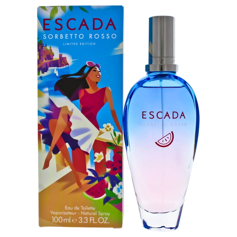 Escada Sorbetto Rosso for Women - 3.3 oz EDT Spray, Limited