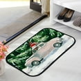 thumbnail image 3 of Floor Door Mats Bath Rugs White Car with Christmas Bathroom Carpet Non-Slip Absorbent for Entryway Indoor 36x24in Carpet Runner, 3 of 7