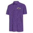 thumbnail image 2 of Men's Antigua Purple Baltimore Ravens Lush Polo, 2 of 3
