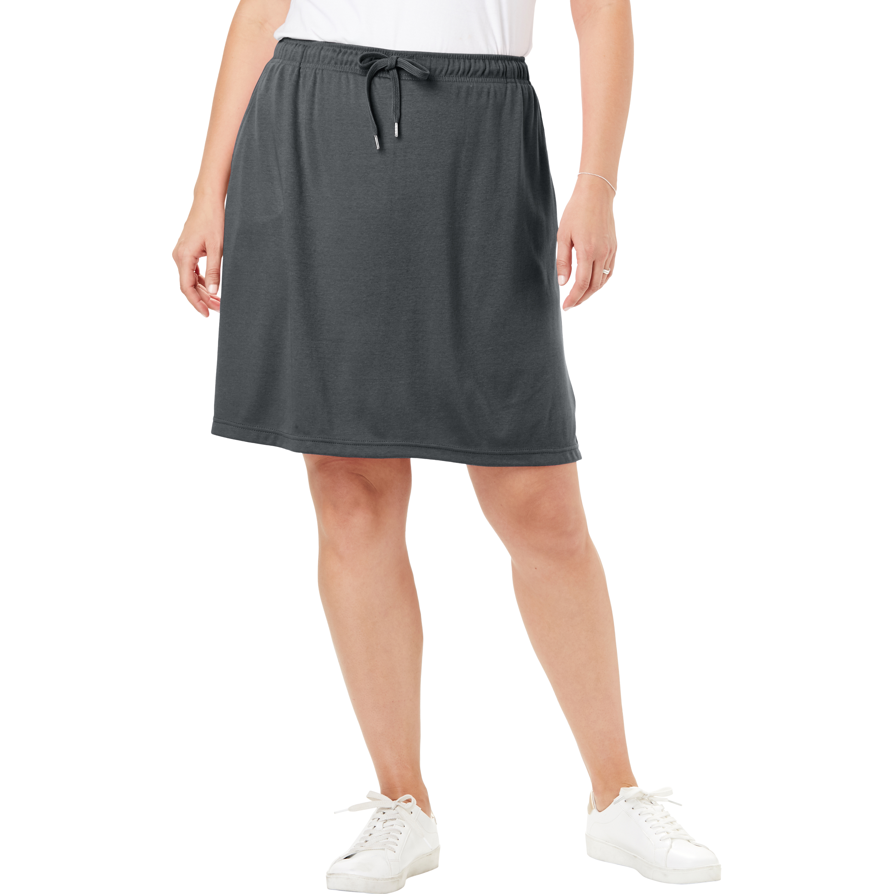Plus Size Sport Knit Skort Skort 