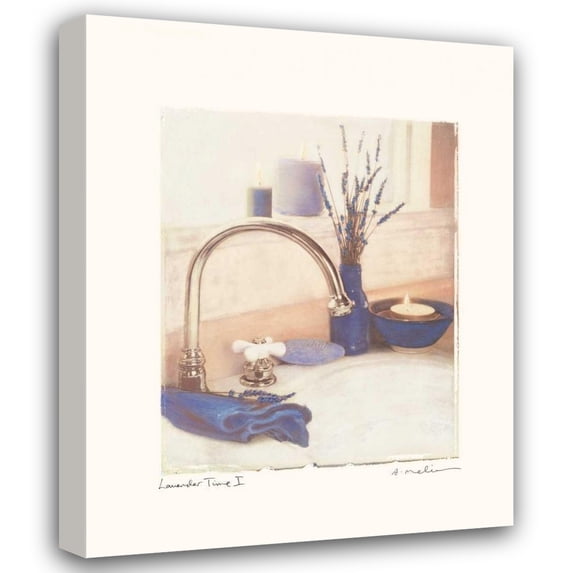 Amy Melious 20x24 Gallery Wrapped Canvas Wall Art Titled - Lavender Time I