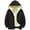 C56/Black, variant on XIYON Kids Winter Coat Boys Winter Lined Hooded Jacket Thickened Warm Coat For Children And Youth Cold Weather Outdoor Windproof With Embossed Design 3-4 Years