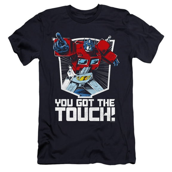 Transformers - You Got The Touch - Premium Slim Fit Short Sleeve Shirt - XX-Large