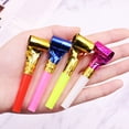 thumbnail image 4 of Jiandong kids whistle 20PCS Bulk Paper Party Blowouts for Children(8.46X0.83X0.83Inch), 4 of 10