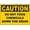 Warning Sign 4, variant on Warning Sign - Caution Cryogenic Gloves & Face Shield Required, 8"x12" Metal Tin Sign, for Laboratories, Industrial Cold Storage, Safety Equipment Sign