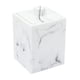 thumbnail image 1 of Wosthever Caja de varillas de resina de tamaño algodón con tapa única para organizar la pequeña caja de algodón tejida de mármol del Almacenamiento y organización del hogar, 1 of 6