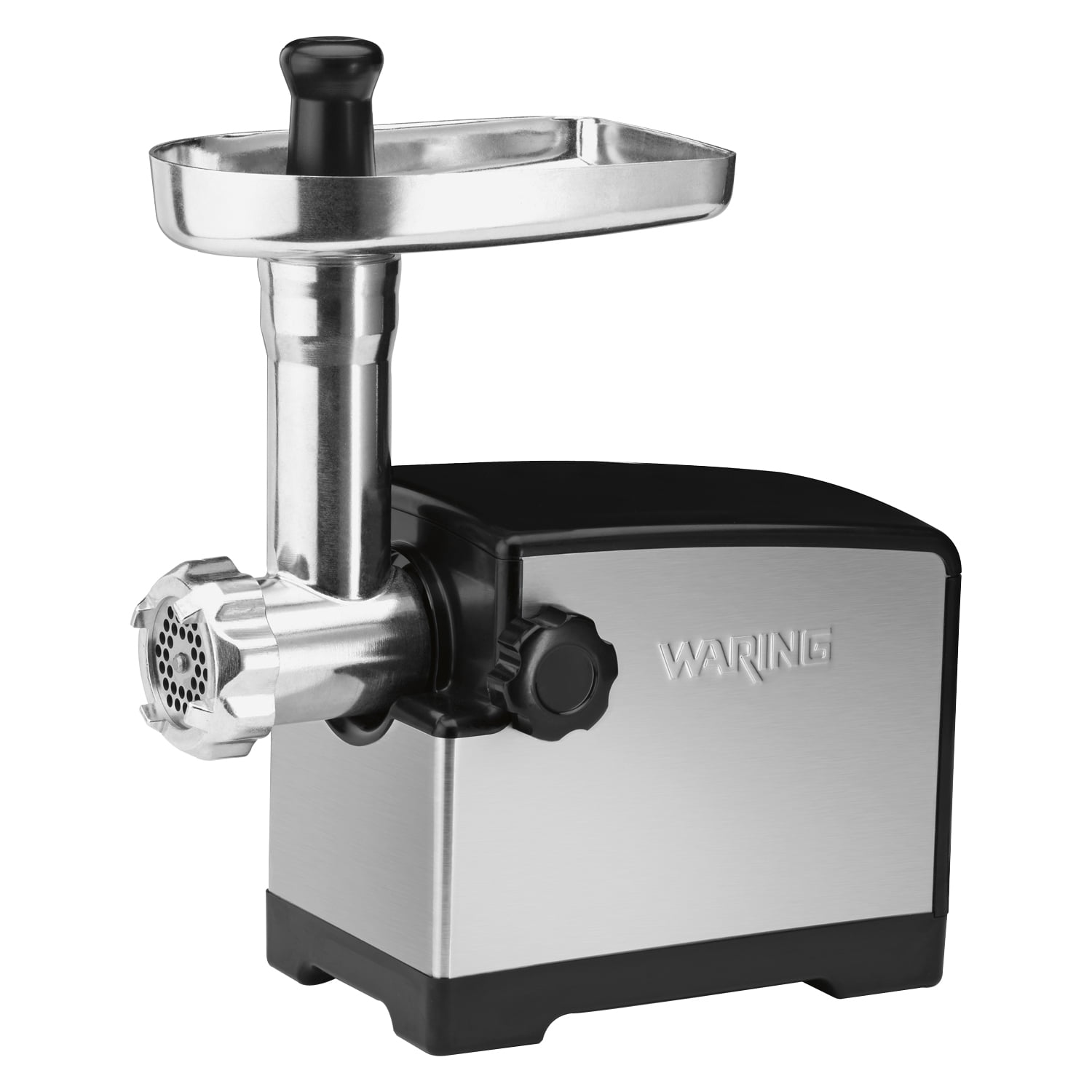 Waring Pro MG855 Professional Die-Cast Metal Housing Meat Grinder Brushed Stainless Steel 