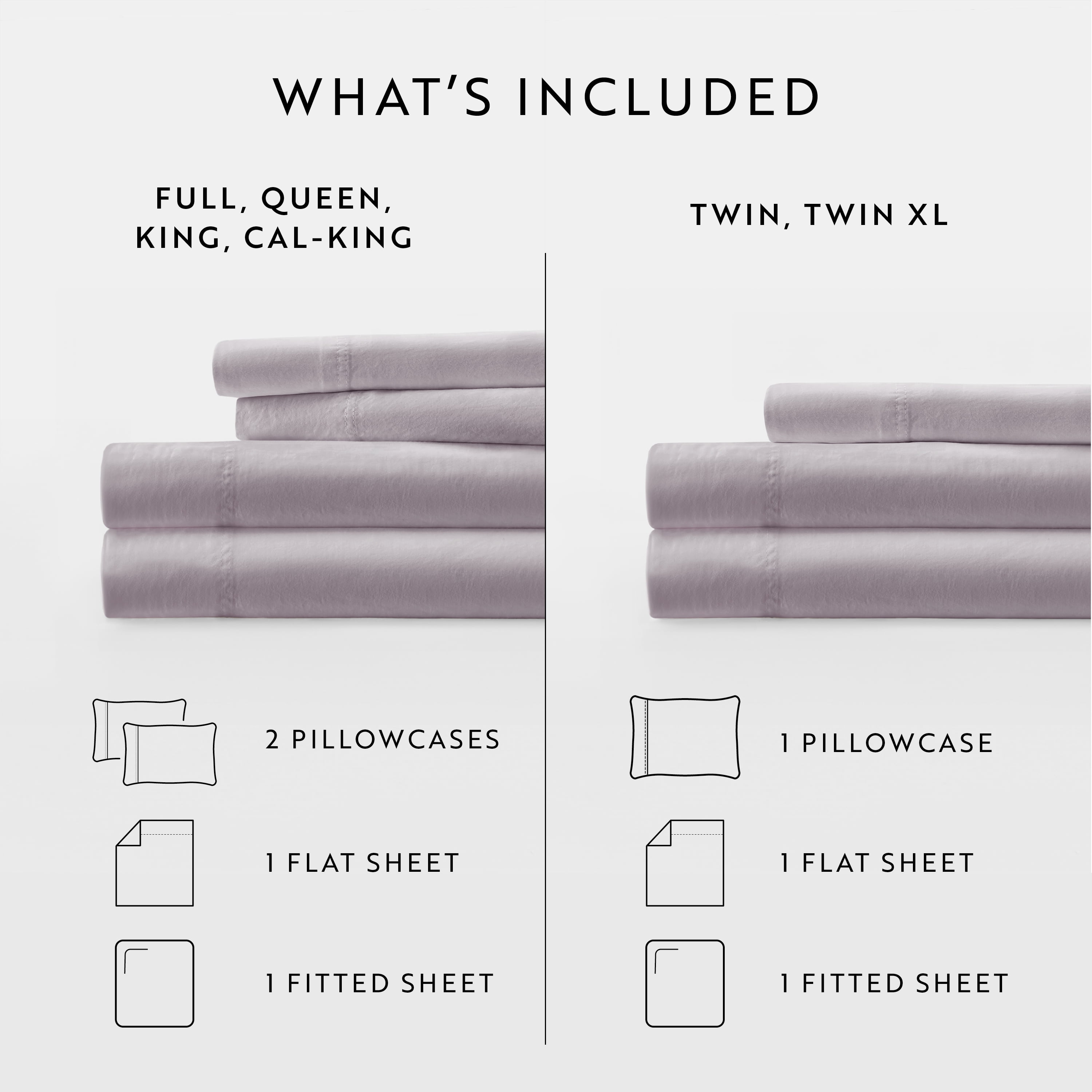 Noble Linens 300 Thread Count 4 Piece Cotton Sheet Set in Mauve ,Twin