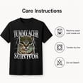 thumbnail image 6 of Tummy Ache Survivor Cat Graphic T-Shirt, Funny Unisex Classic Tee, 6 of 9