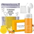 thumbnail image 1 of Set de limpieza para la piel HABOHUSE Turmeric Wash, 3 piezas, 130 ml, 1 of 6