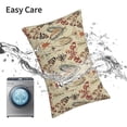 thumbnail image 6 of Yiaed Watercolor Insects Print Brushed Microfiber Envelope Pillowcases, Standard,Envelope Closure Pillow Cases(No pillow core)-20"x30", 6 of 6