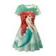 thumbnail image 1 of Vestido de princesa Ariel de La Sirenita de Disney para niñas, Vestido de fiesta, disfraces de fantasía, vestidos informales de verano acampanados para niños, Túnica 2-10T9-10T(Tag150) Gao Jinjia LED, 1 of 2