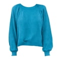 thumbnail image 3 of Kelon Women's Tops Long Sleeve Crew Neck Summer Tops Business Casual Outfits Dressy Blouses Shirts, M, 3 of 4