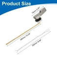 thumbnail image 2 of Front Mount Universal Toilet Handle Replacement, 702 Silver, 2 of 5