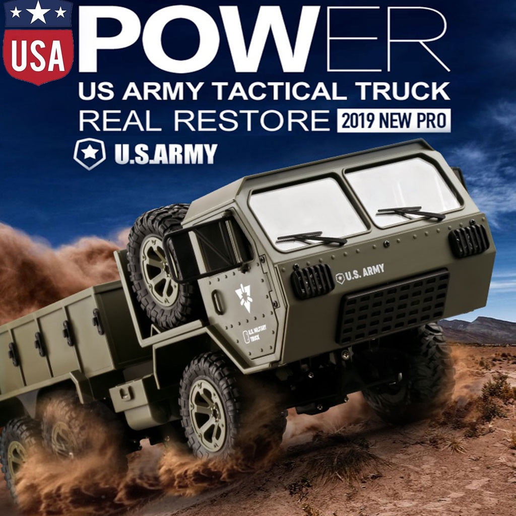 rc us military truck