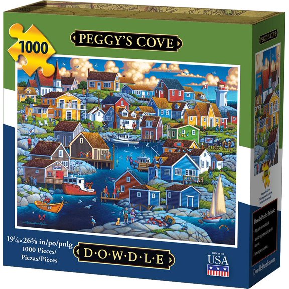 Dowdle Jigsaw Puzzle - Peggy's Cove - 1000 Pieces