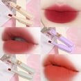 thumbnail image 3 of 3 Pcs Beauty Non Stick Cup Lipstick Waterproof Color Not Easy To Take Off Lipstick Makeup Lipstick Cosmetics Classic Waterproof Long Lasting Smooth Soft Reach Color Full Lip, 3 of 3