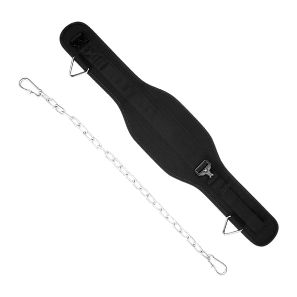 Cinturón de peso ajustable para fondos y dominadas 400g con cadena